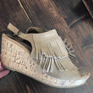 Minnetonka Shoes - Minnetonka moccasin wedges Minnetonka Shoes - Minnetonka moccasin wedges